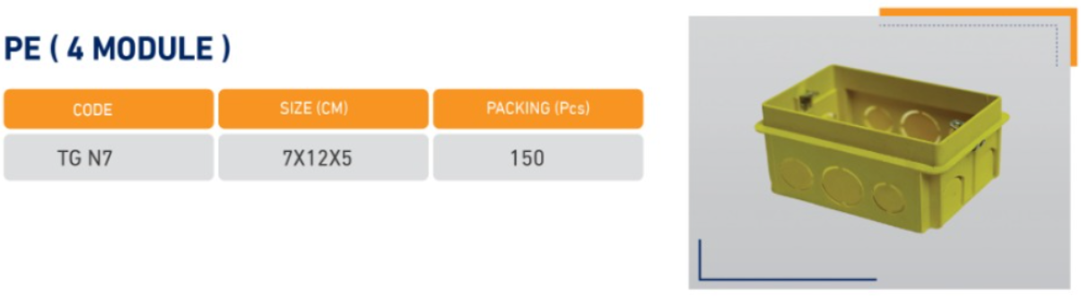 PE 4 Module Yellow